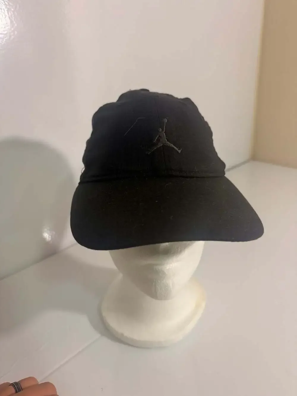 Jordan Jumpman Black Baseball Hat Cap Youth Boys Adjustable Strapback